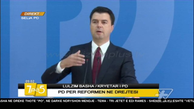 7pa5 - PD për reformën në drejtësi - 21 Korrik 2016 - Show - Vizion Plus