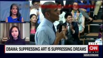 Suboi trả lời phỏng vấn trực tiếp với CNN về việc rap tiếng Việt cho Tổng thống Obama