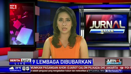 Pemerintah Bubarkan 9 Lembaga Nonstruktural