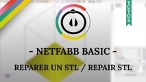 [Tuto] - Netfabb basic - Réparer un STL / Repair STL