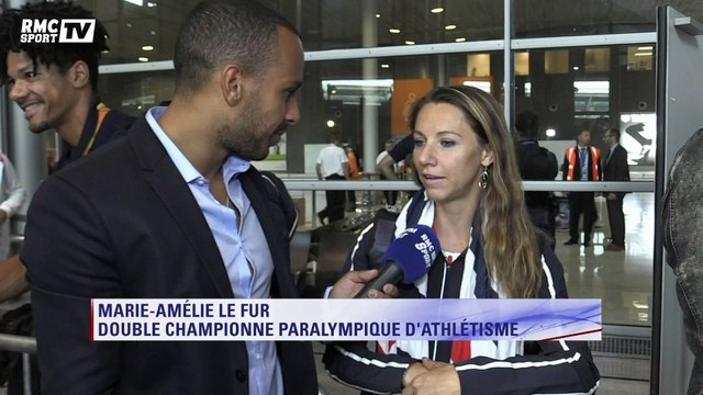 Jeux paralympiques - Marie-Amélie Lefur, double championne d'athlétisme fait le bilan des Jeux