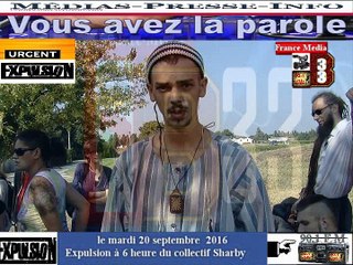 Télévision-Bordeaux-Média-France Expulsion dès 6 heures du Matin du collectif du SHERBY Blanquefort
