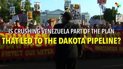 Dakota Pipeline Linked to 'Crushing Venezuela': Winona Laduke