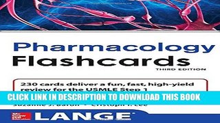 [PDF] Lange Pharmacology Flash Cards, Third Edition (LANGE FlashCards) Full Online