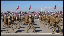 Militares chilenos conmemoran el Día de Glorias del Ejército