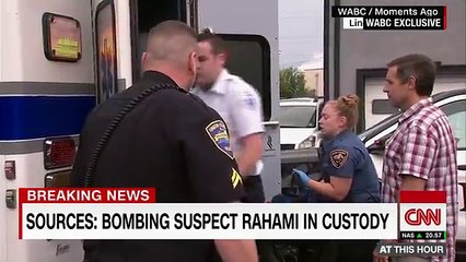 Detuvieron al presunto responsable de los ataques en Nueva York