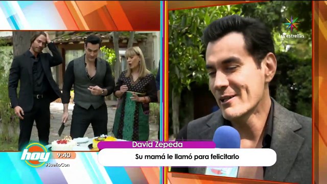 Sebastián celebra el cumpleaños de David Zepeda y su hijo en # Tr3sVecesAna