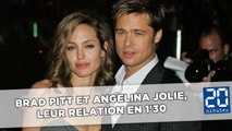 Brad Pitt et Angelina Jolie, leur relation en 1'30