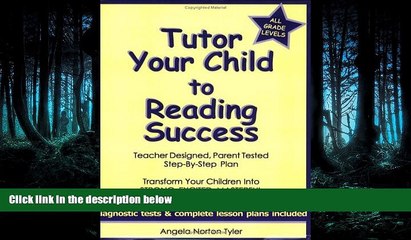 Choose Book Tutor Your Child to Reading Success