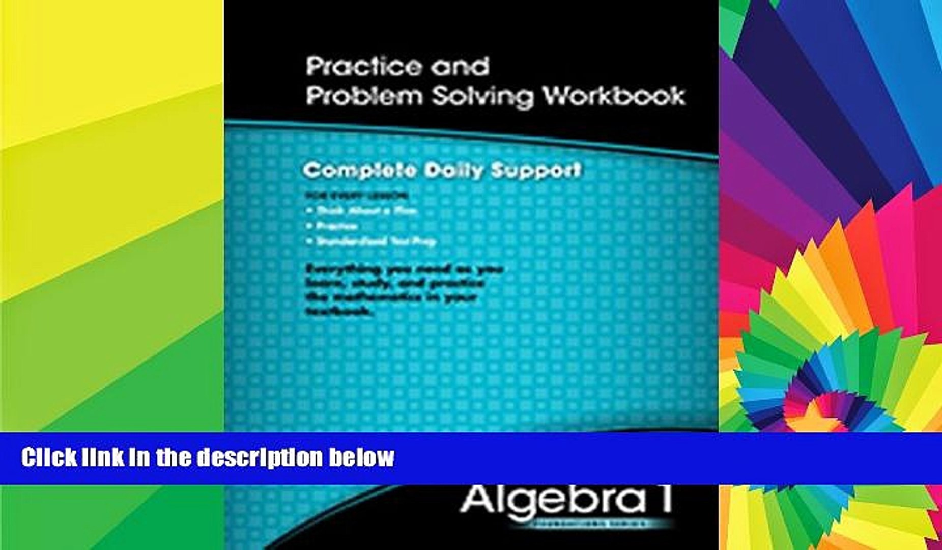 ⁣Looking for a great deal on the best high school math 2011 algebra 1 student workbook? Find it here!
