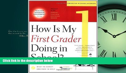 Online eBook How Is My First Grader Doing in School? What to Expect and How to Help