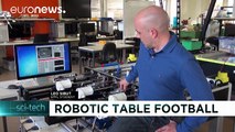Un robot campione di calcio balilla