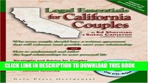 [PDF] Legal Essentials for California Couples [With CDROM] Full Online
