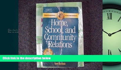 Online eBook Home, School and Community Relations Package