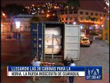 Llegaron las cabinas para la rueda moscovita de Guayaquil