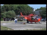 Aksidenti ne Gjirokaster, helikopteret sjellin dy burra dhe nje femije te plagosur ne Spitalin Ushta
