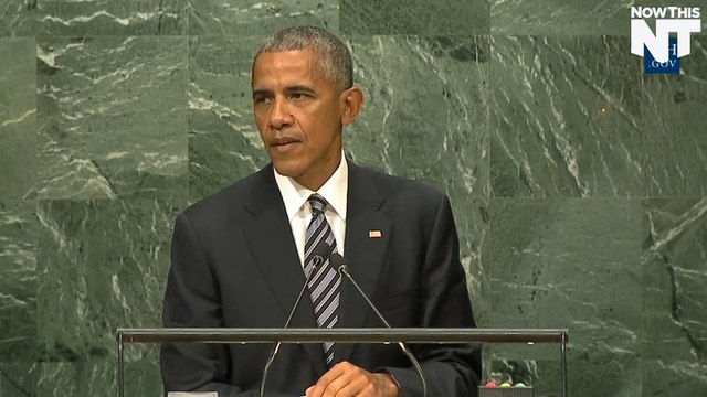 President Obama Addresses UN General Assembly For The Last Time