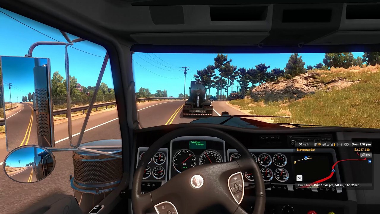 American Truck Simulator -Timelapse