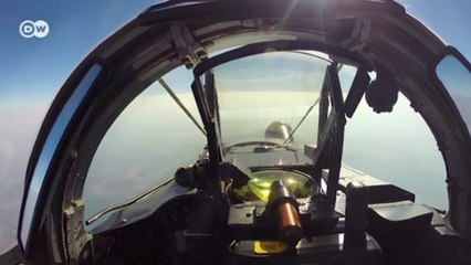 Воздушный патруль НАТО на защите границ Болгарии (20.09.2016)