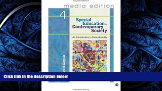 Online eBook Special Education in Contemporary Society, 4e - Media Edition: An Introduction to