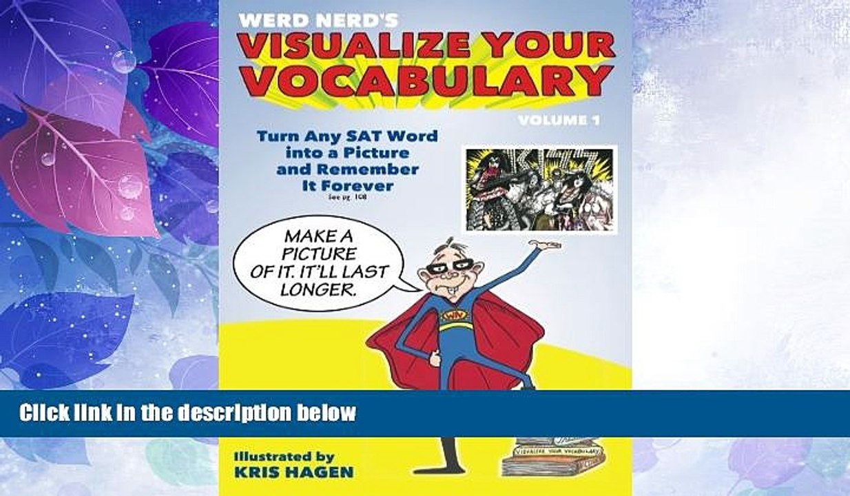 Big Deals  Visualize Your Vocabulary: Turn Any SAT Word into a Picture and Remember It Forever