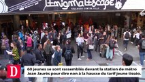 Les jeunes se rassemblent contre la hausse du tarif jeune de Tisséo