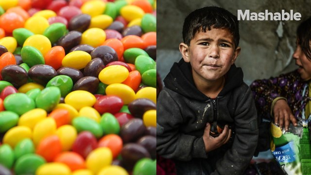 Taste the outrage: Skittles responds to Donald Trump Jr.'s tweet about Syrian refugees.