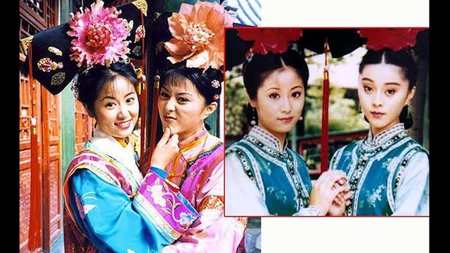 Ảnh hậu trường của 'Hoàn Châu Cách cách' 1997