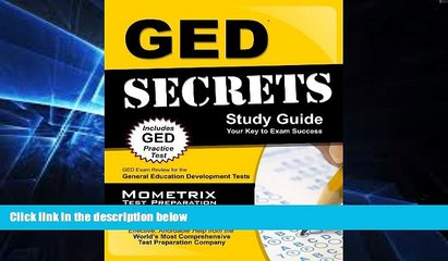 Big Deals  GED Secrets Study Guide: GED Exam Review for the General Educational Development Tests