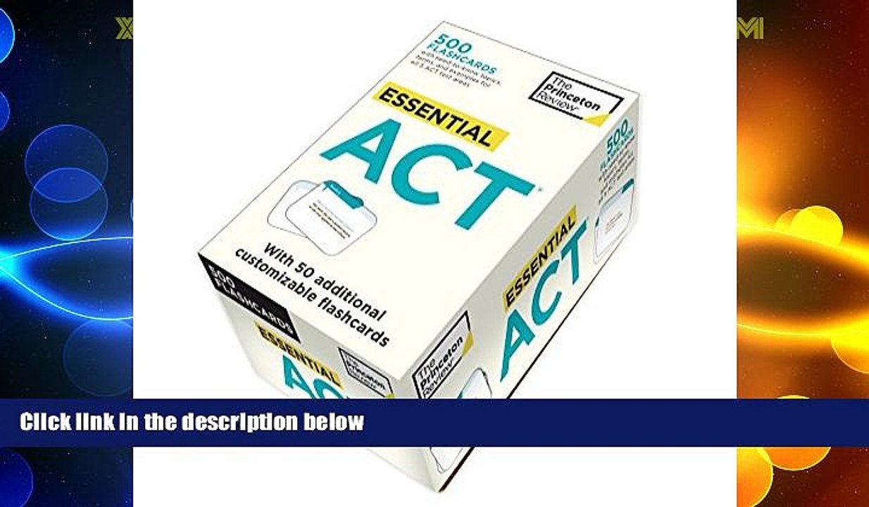 Big Deals  Essential ACT (flashcards) (College Test Preparation)  Best Seller Books Best Seller