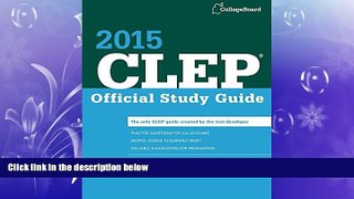 different   CLEP Official Study Guide 2015