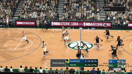 NBA 2K17 bucks comeback