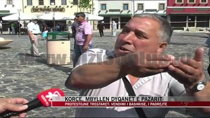 Korçë, mbyllen dyqanet e pazarit - News, Lajme - Vizion Plus