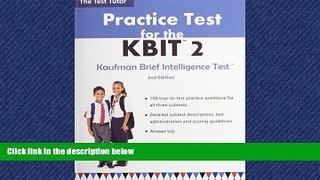 eBook Download Practice Test for the KBIT 2