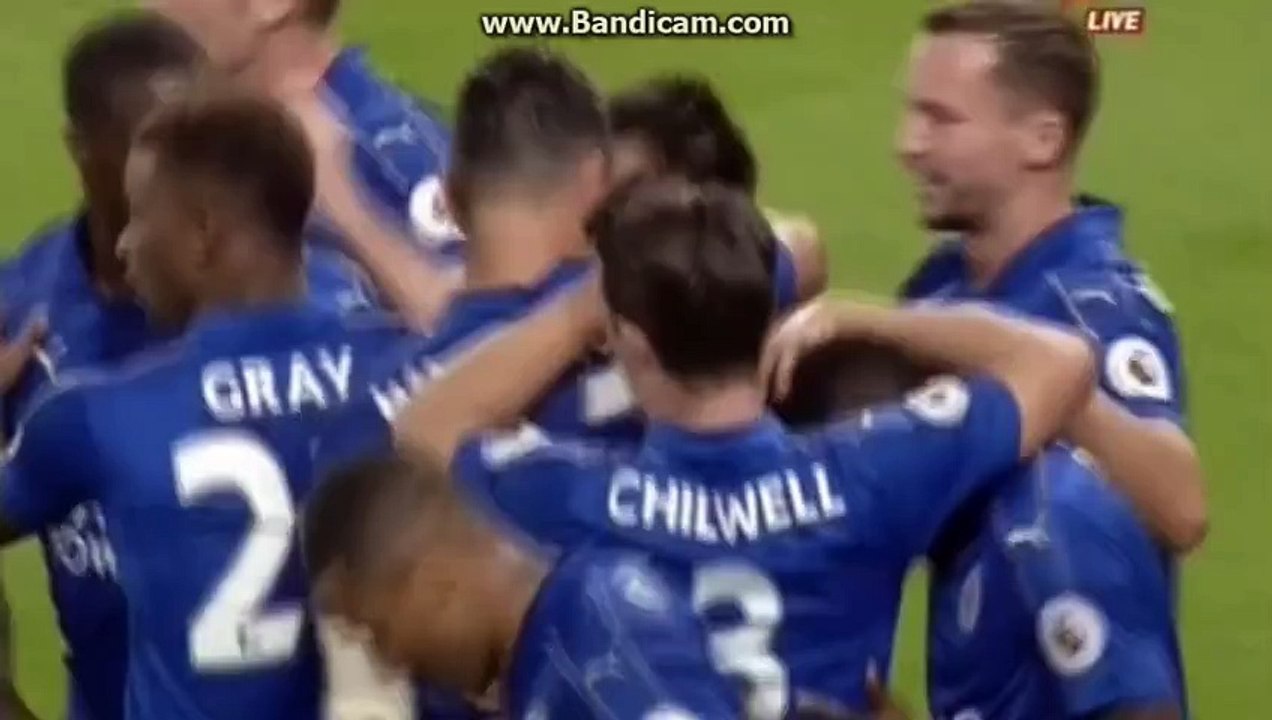 1-0 Shinji Okazaki Goal HD - Leicester City 1-0 Chelsea - England - League Cup 20.09.2016 HD