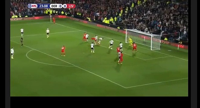 Klavan R. - GOAL - Derby County 0-1 Liverpool 20.09.2016