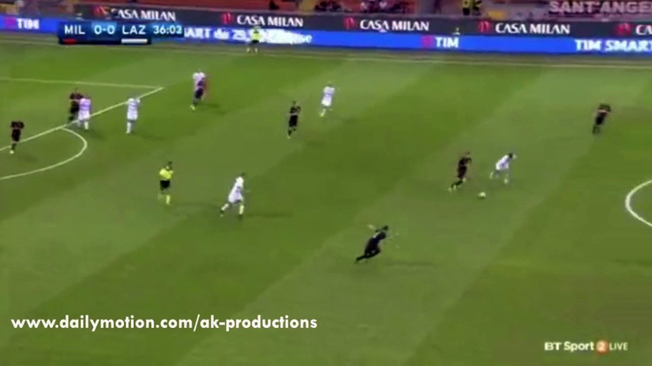 Carlos Bacca Goal AC Milan 1-0 Lazio 20-09-2016 HD