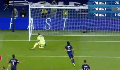 Edinson Cavan Goal - PSG 2-0 Dijon 20.09.2016