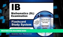 Big Deals  IB Mathematics (SL) Examination Flashcard Study System: IB Test Practice Questions