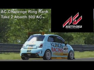 Download Video: Assetto Corsa | AC Challenge Ring Rank | Abarth 500 Assetto Corse 2nd Attempt