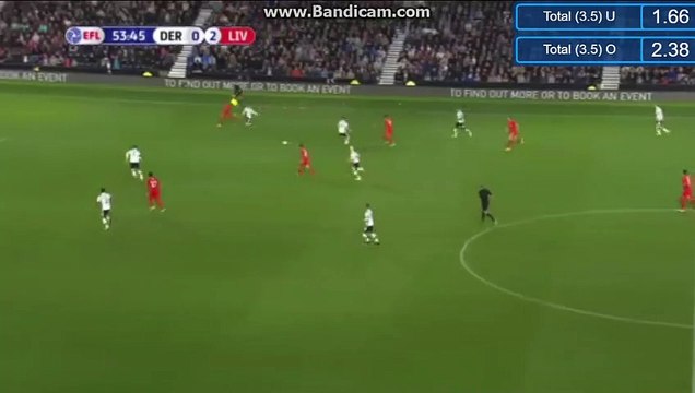 0-3 Divock Origi Goal HD - Derby County 0-3 Liverpool - England - League Cup 20.09.2016 HD