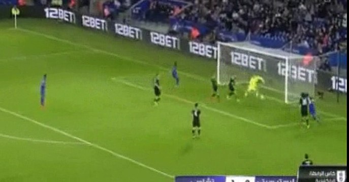 اهداف مباراة ليستر سيتي وتشيلسي في الشوط الاول بتاريخ 20-09-2016 كأس الرابطة الإنكليزية
