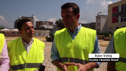 Report TV - Veliaj: Lapraka do të jetë edhe një nga poliqëndrat e Tiranës