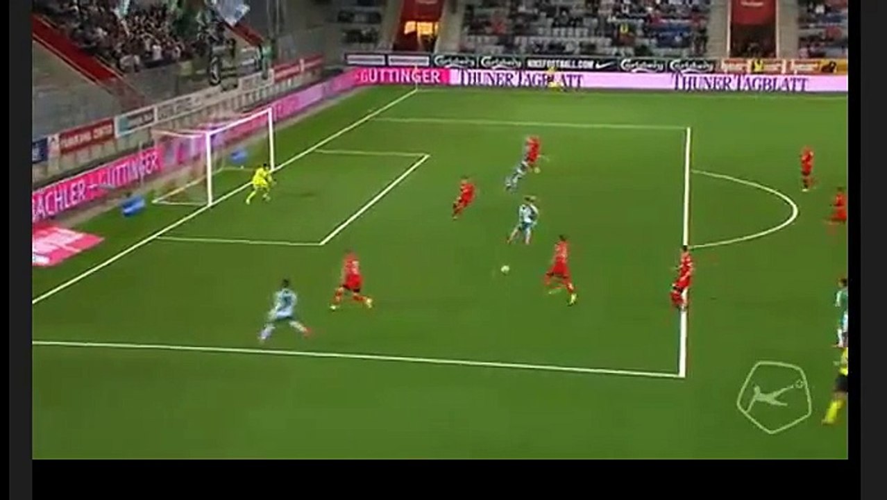 Albert Bonjaku - GOAL - Thun 0-1 St. Gallen 20.09.2016
