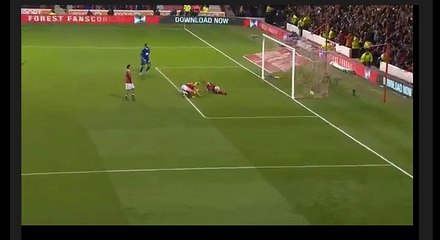 Perez L. - GOAL - Nottingham 0-2 Arsenal 20.09.2016