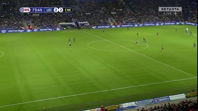 Leicester v Chelsea 2-4 / Begovic incredible save HD
