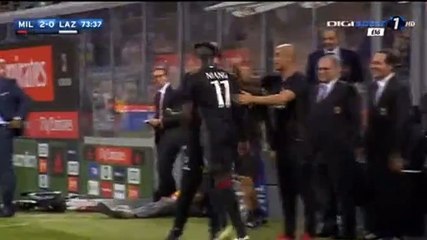 2-0 M'Bye Niang Goal HD AC Milan 2-0 Lazio 20.09.2016 HD
