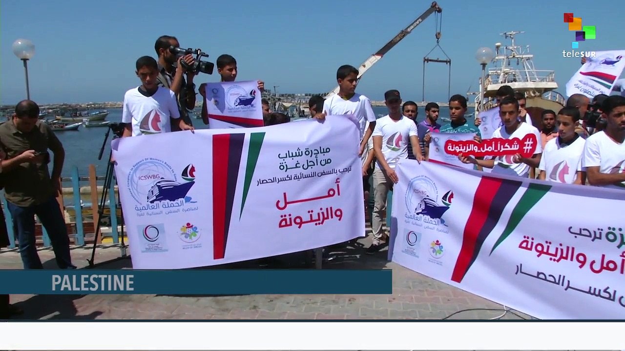 Aid Boats try to Break the Israeli Blockade on Palestine