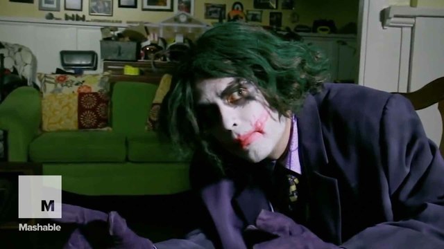 Homemade 'Dark Knight' captures The Joker in all his villainous glory
