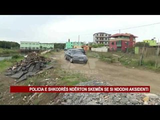 POLICIA E SHKODRËS NDËRTON SKEMËN SE SI NDODHI AKSIDENT